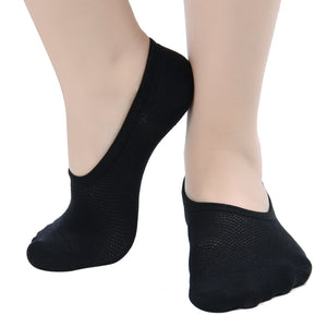 Women’s No Show Socks Mesh Non Slip Low Cut Casual Socks(4 Pairs)