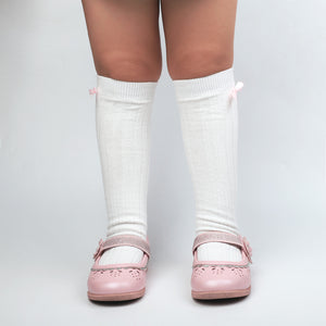 Girls Cotton Tube Socks Over Knee Long Socks Stockings(6 pairs)